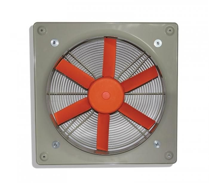 Ventilateur hélicoïde carré