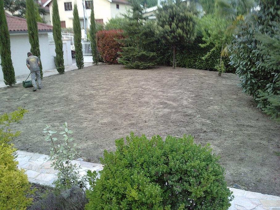 Création parc, espace vert, paysage, jardinier, jardin