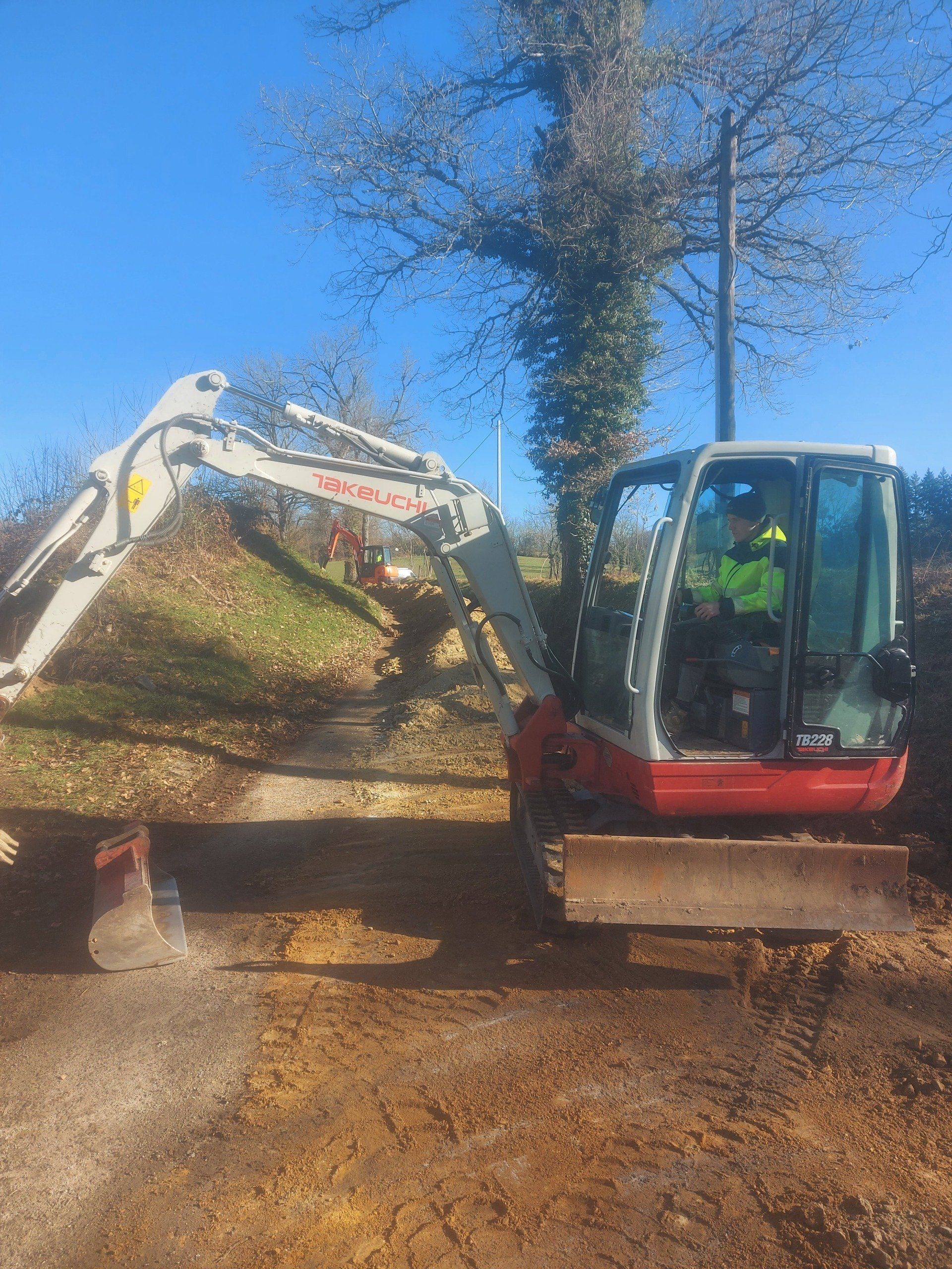 Chantier de travaux publics