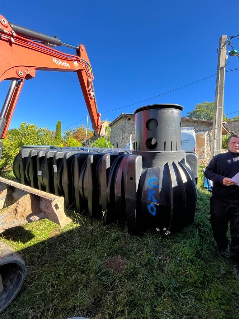 Mise en place d'un système de récupération d'eau pluviale 2