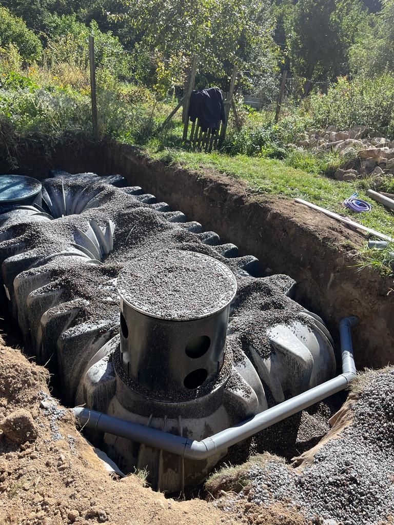 Mise en place d'un système de récupération d'eau pluviale
