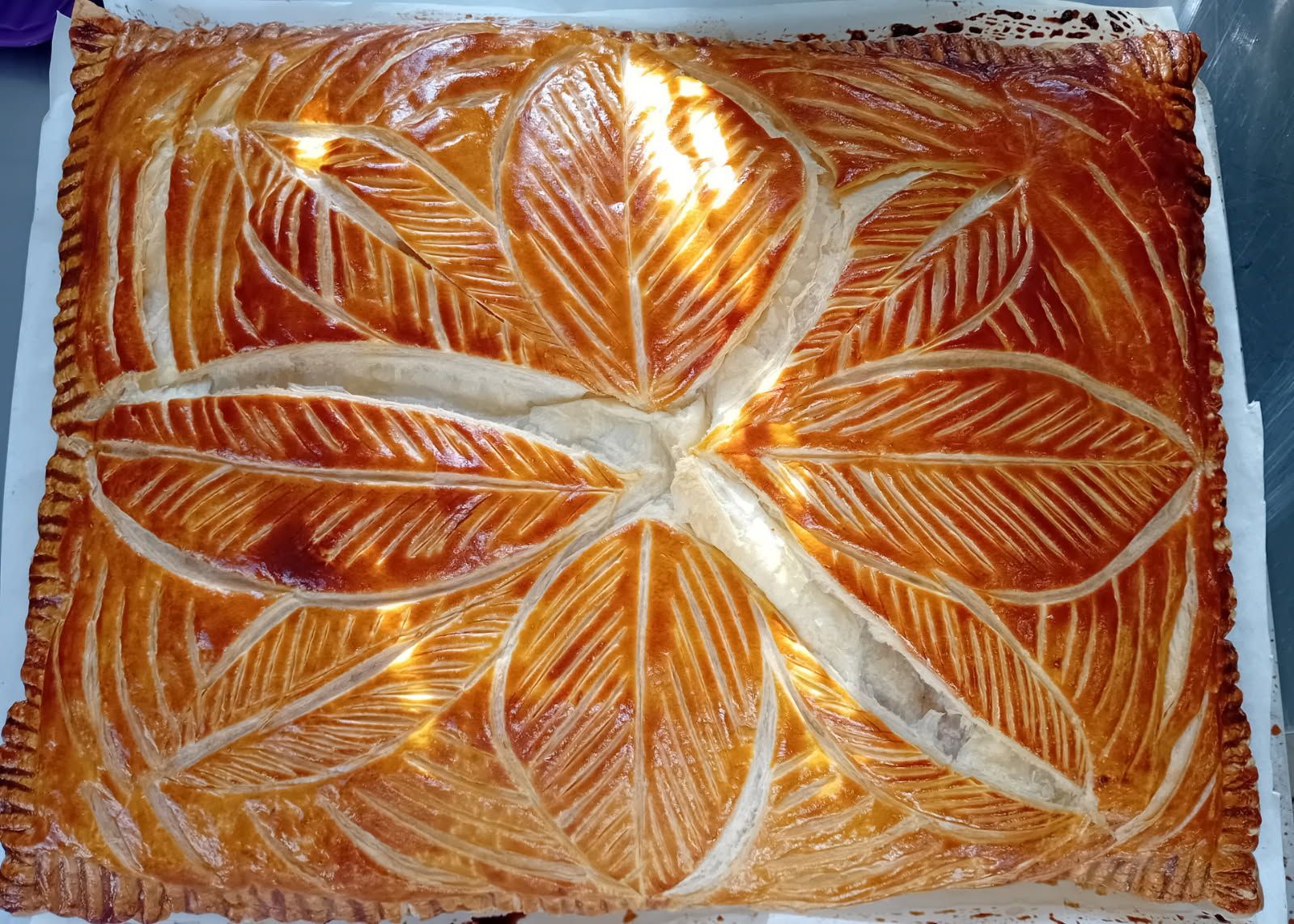 Une galette des rois