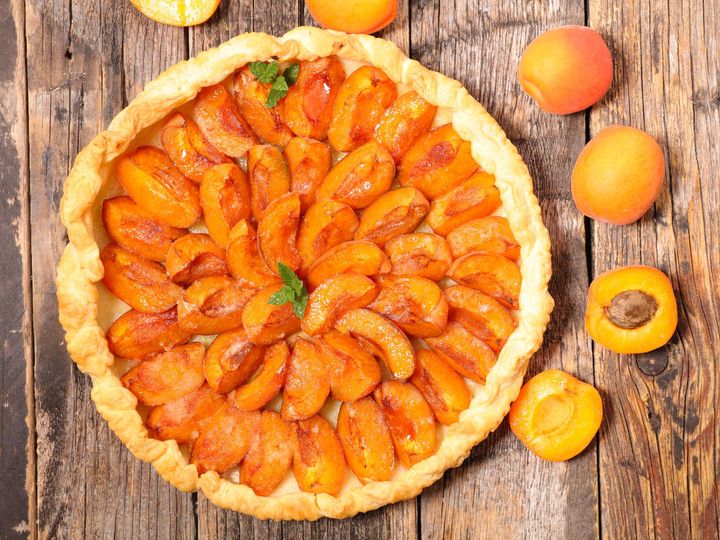 Tarte aux abricots