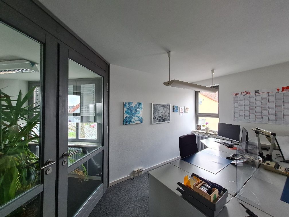 Ein Büro in der Steuerberaterkanzlei von Peter Pollack