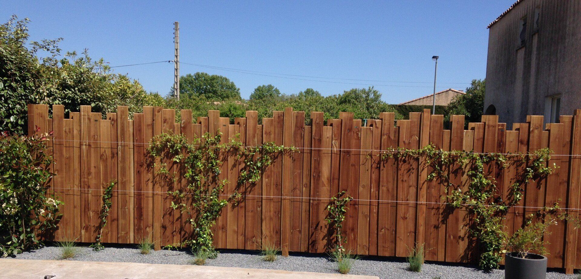Clôture et brise-vue