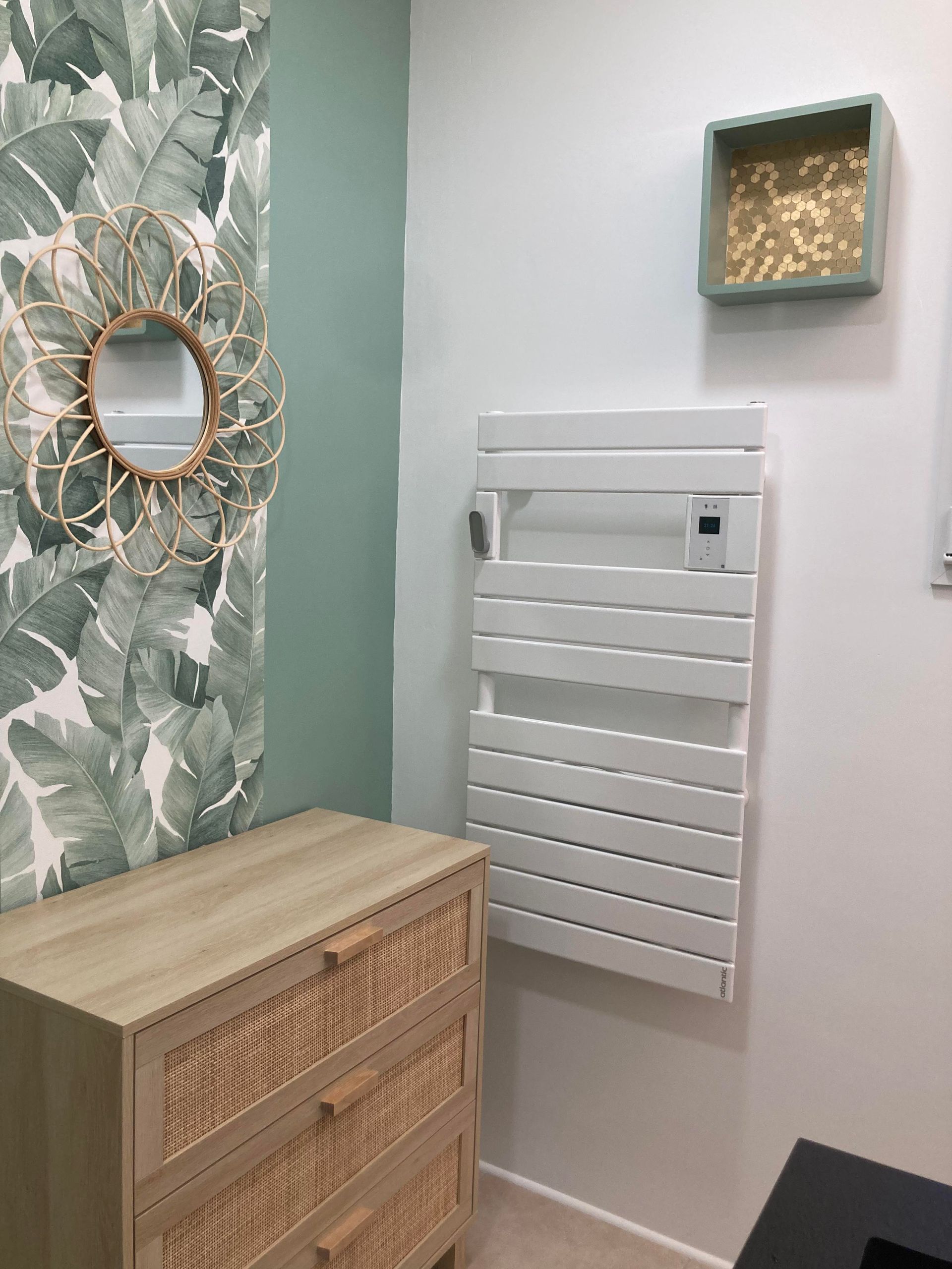 Photo d'un sèche-serviettes