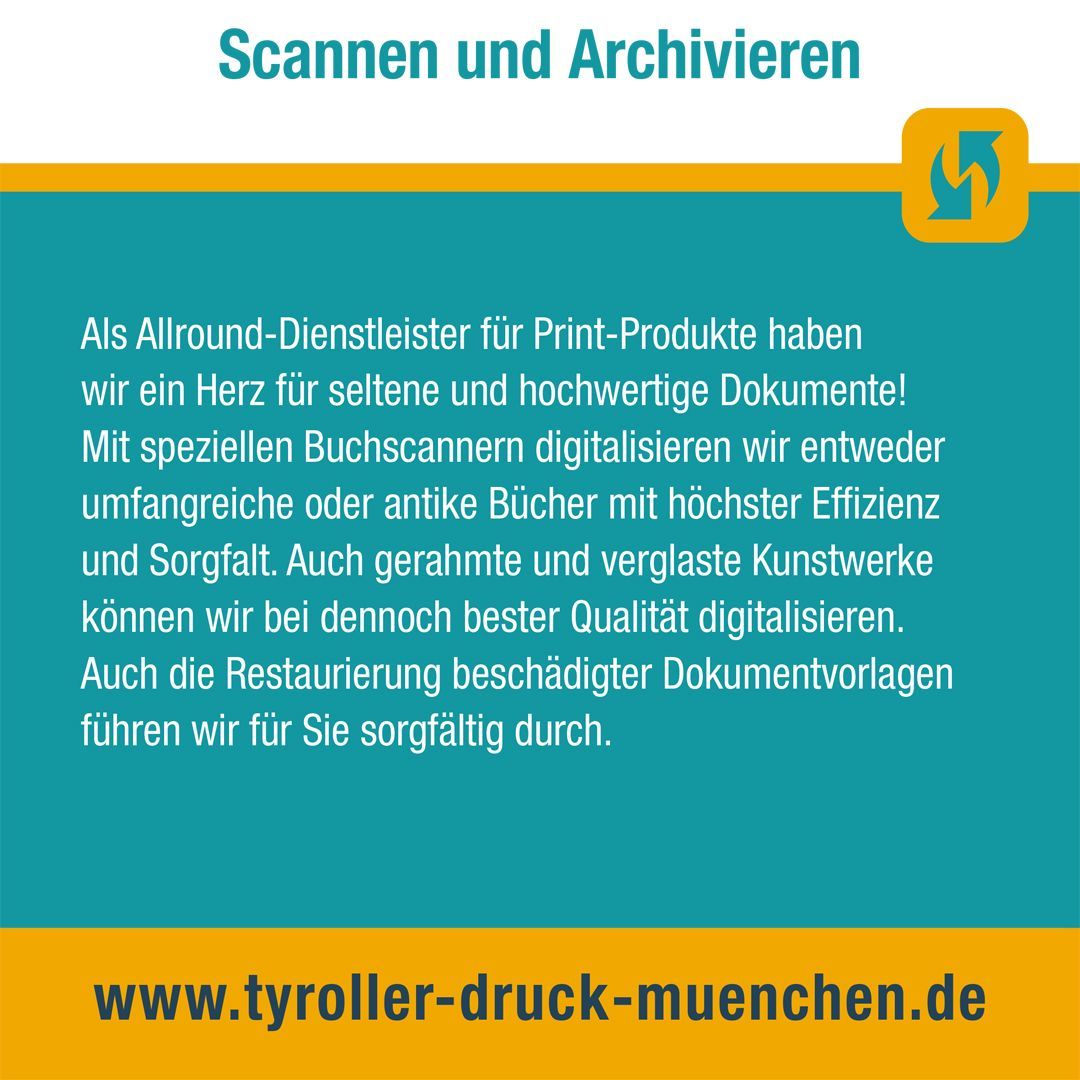 Scannen und Archivieren
