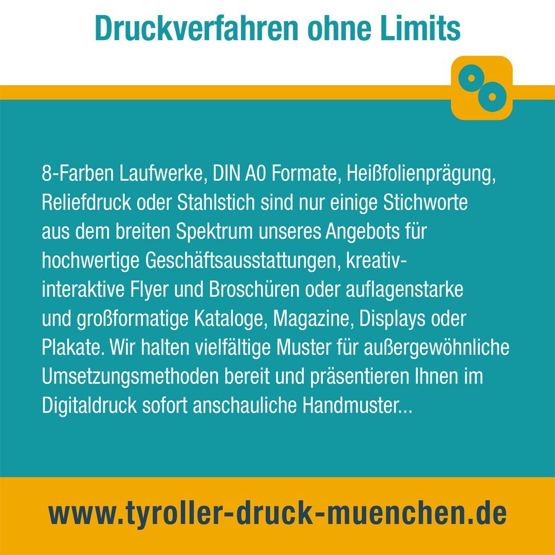 Druckverfahren ohne Limits