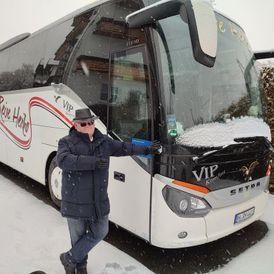 Reise Heiko Omnibusbetrieb Bus Schnee