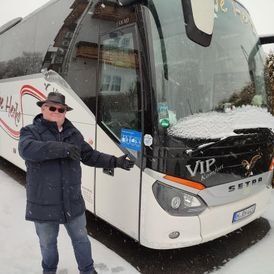 Reise Heiko Omnibusbetrieb Bus Schnee