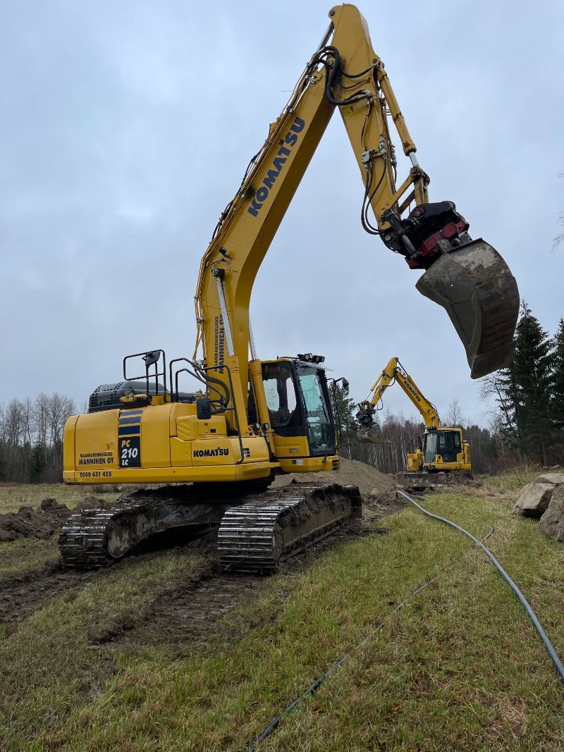 Maanrakennus, Maanrakennusliike Manninen Oy, Pohjois-Pirkanmaa