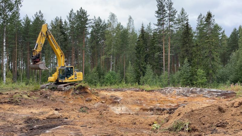 Maanrakennus, Maanrakennusliike Manninen Oy, Pohjois-Pirkanmaa