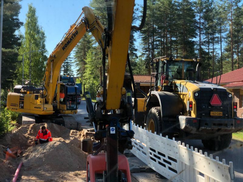 Maanrakennus, Maanrakennusliike Manninen Oy, Pohjois-Pirkanmaa