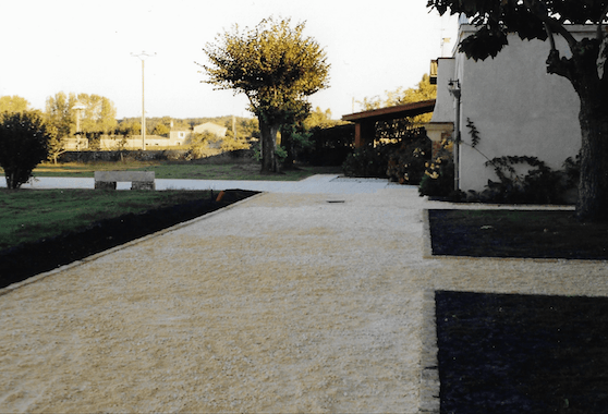 Photo d'un accès en allée