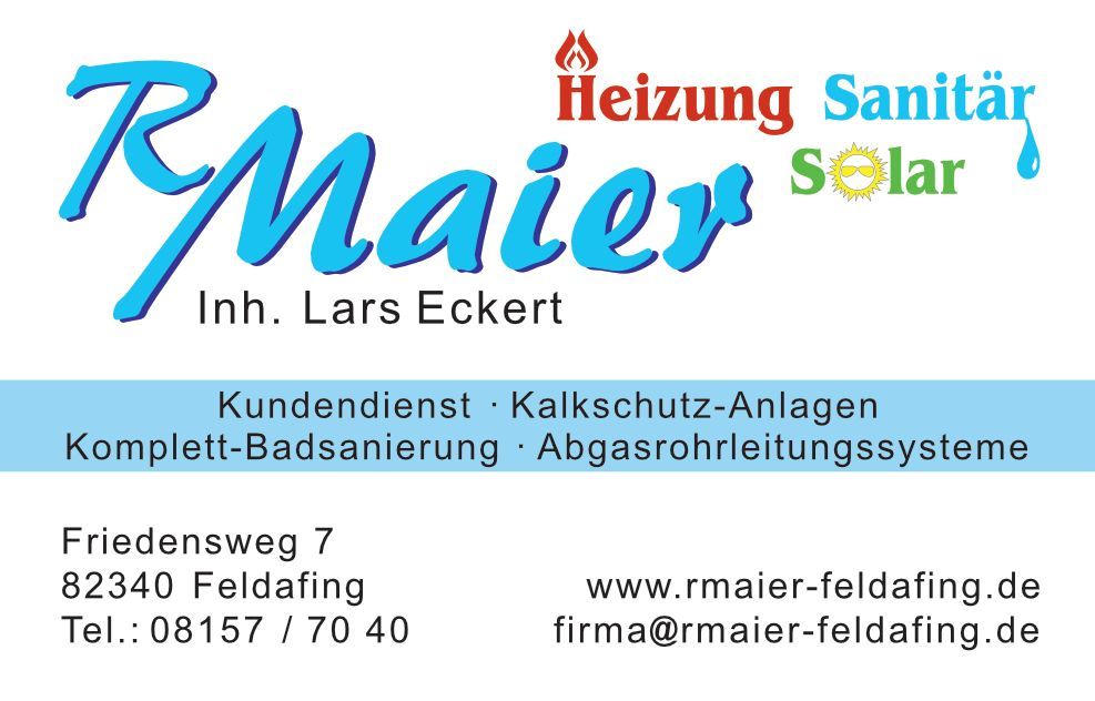 R. Maier Heizung Sanitär Solaranlagen