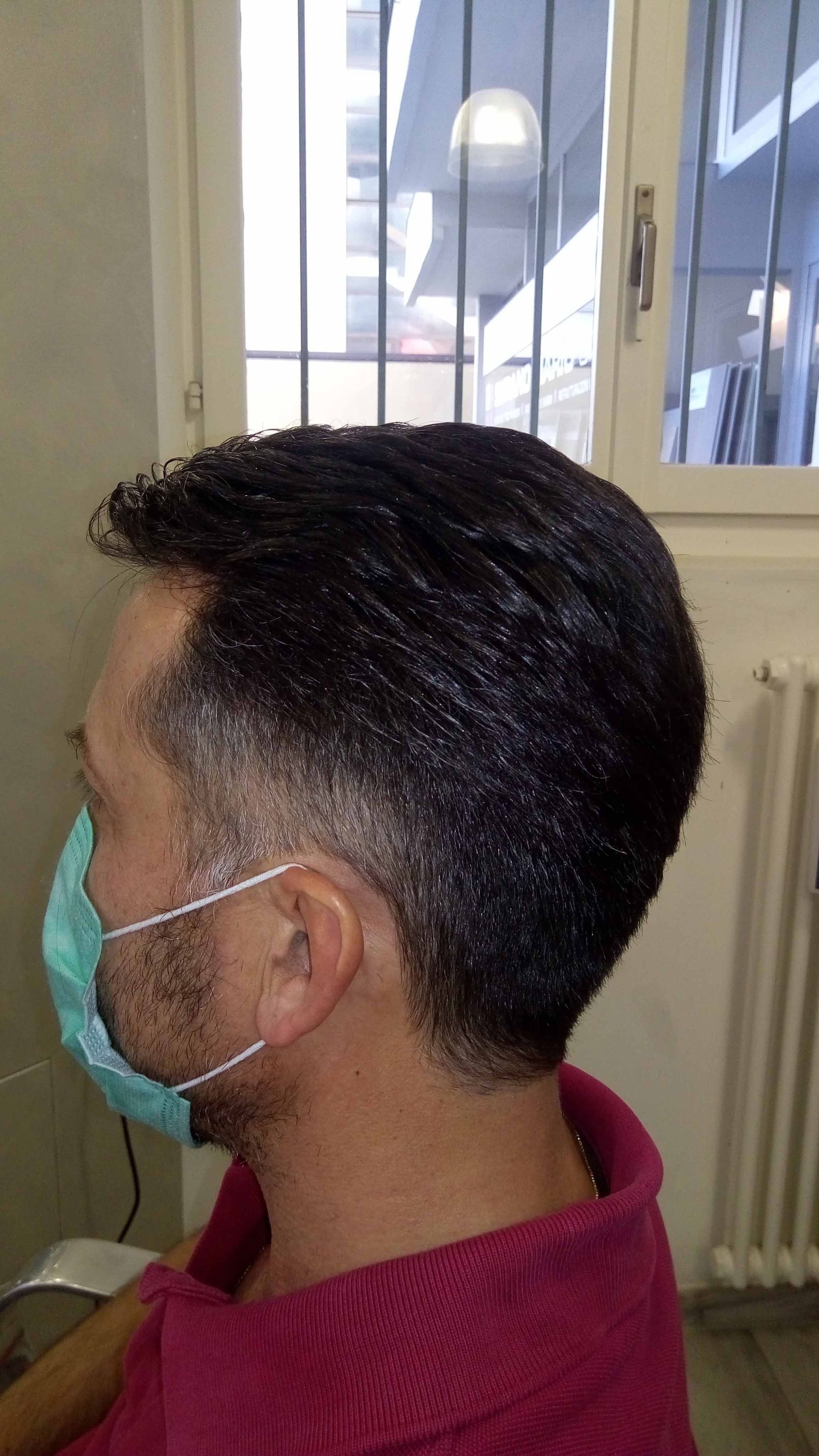 4-taglio sfumato a forbice