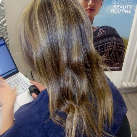 Extension cheratina biondo