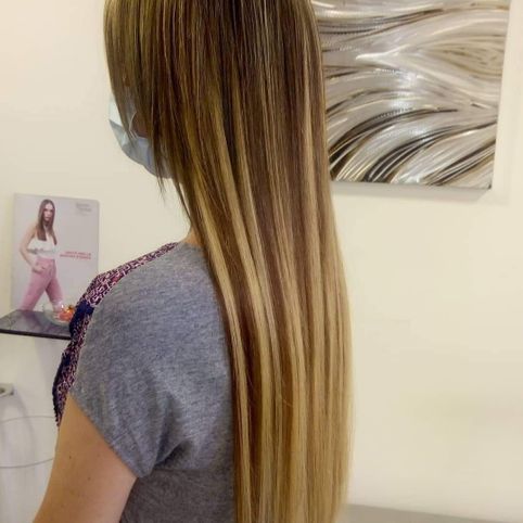 Extension cheratina biondo