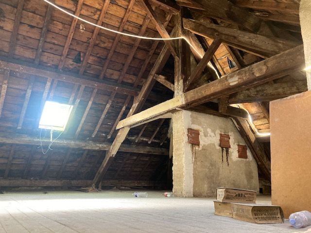 Aménagement des combles en salon