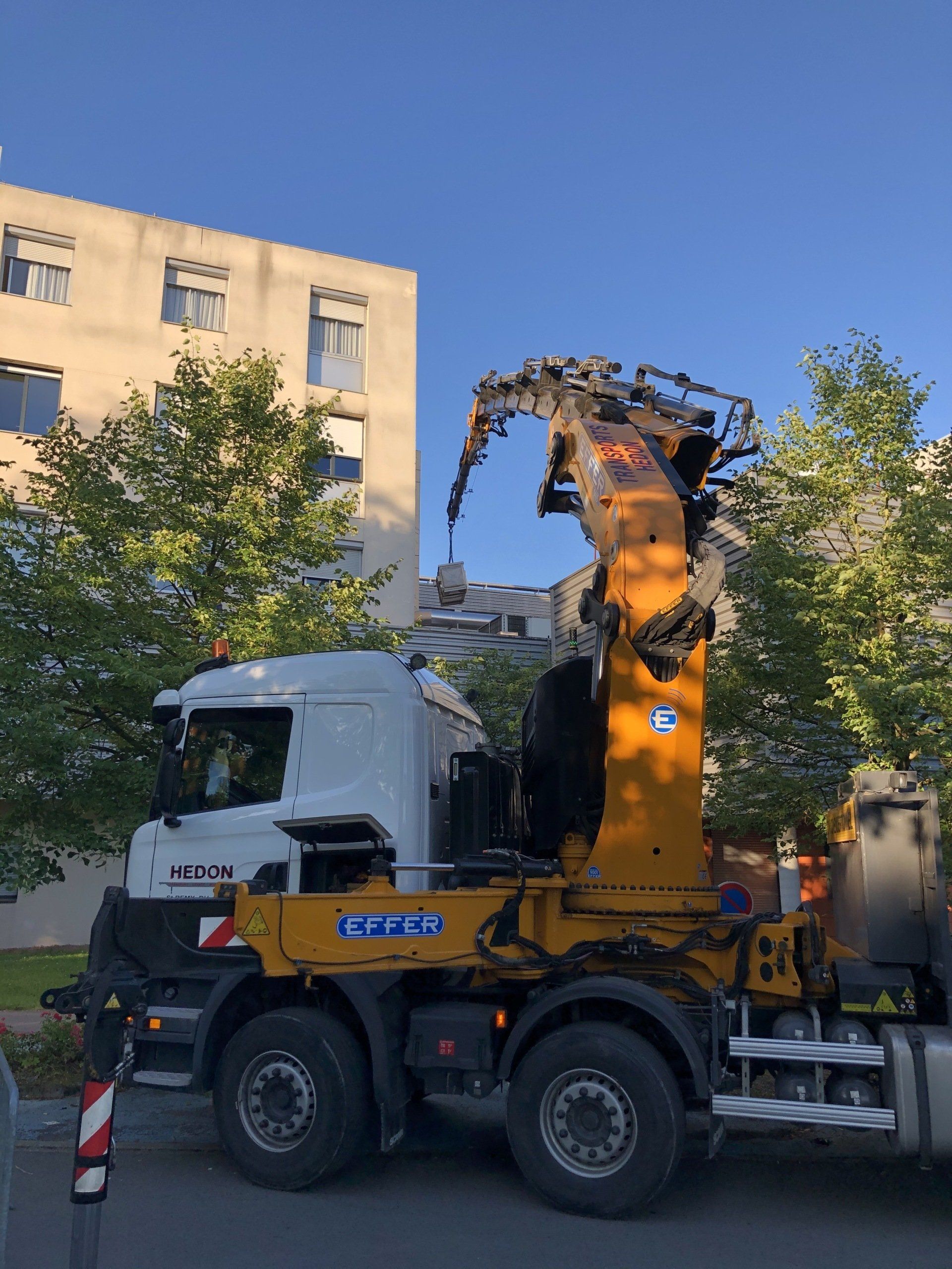 Levage de marchandises