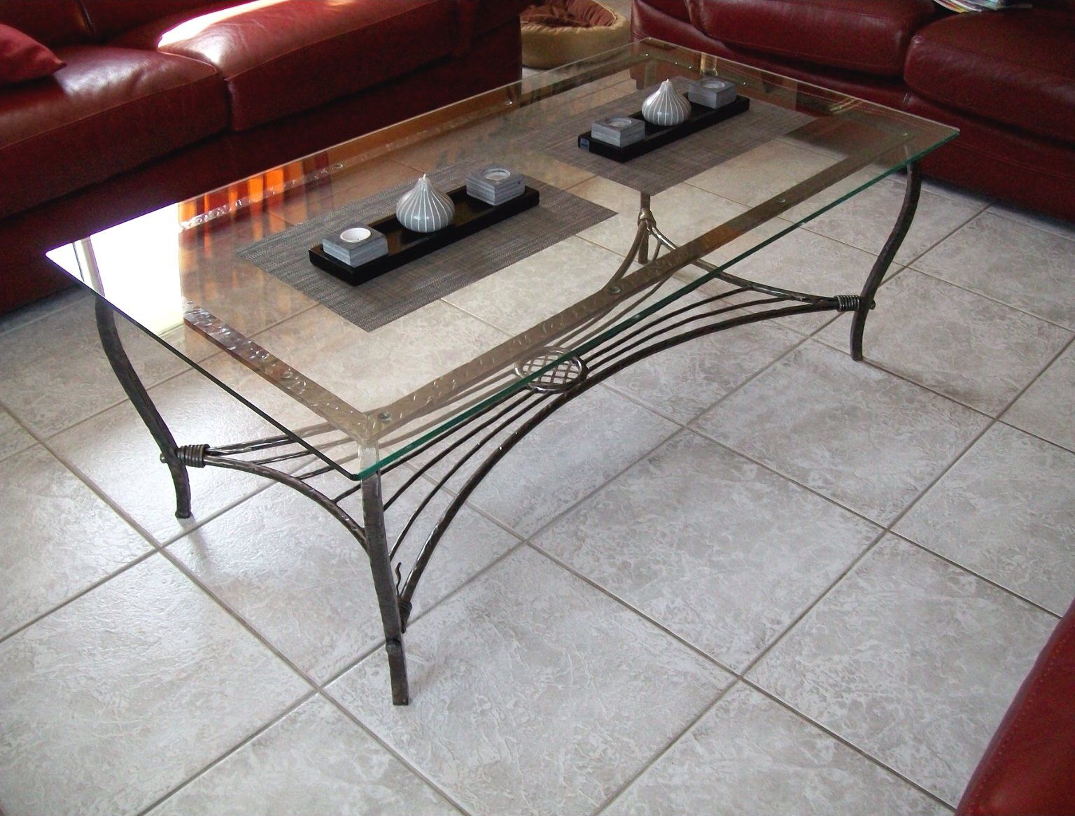 Design unique de table de salon