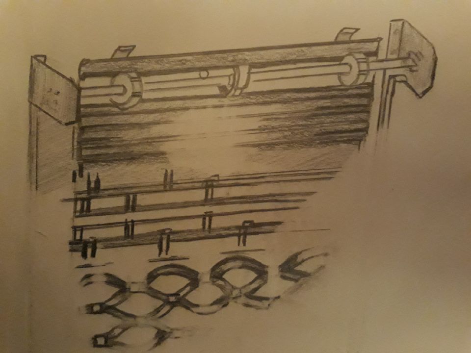 Une esquisse de grille de sécurité