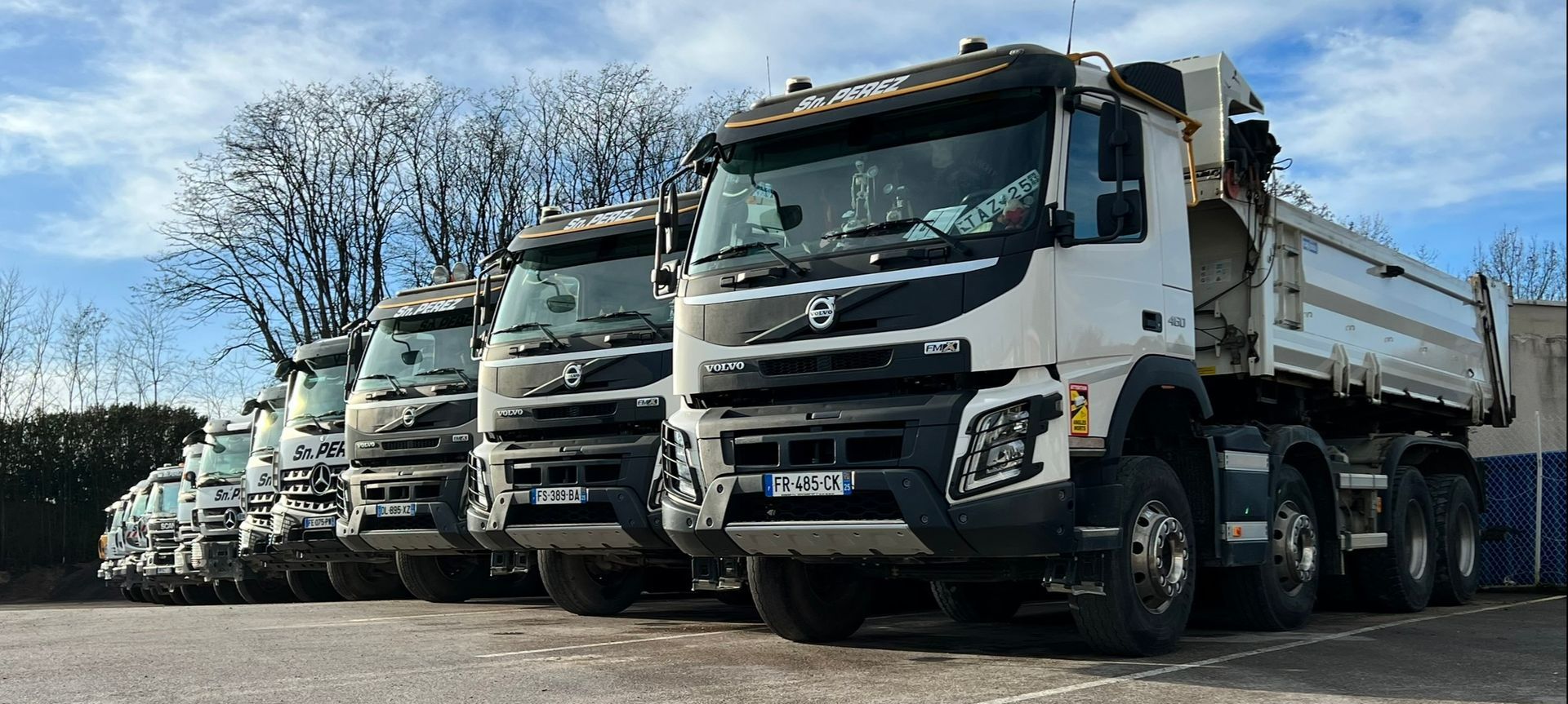 Camions bennes