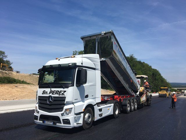 Déchargement de matériaux