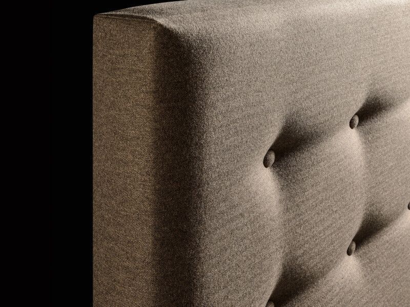 Tête de lit rembourrée et matelassée de chez Technilat