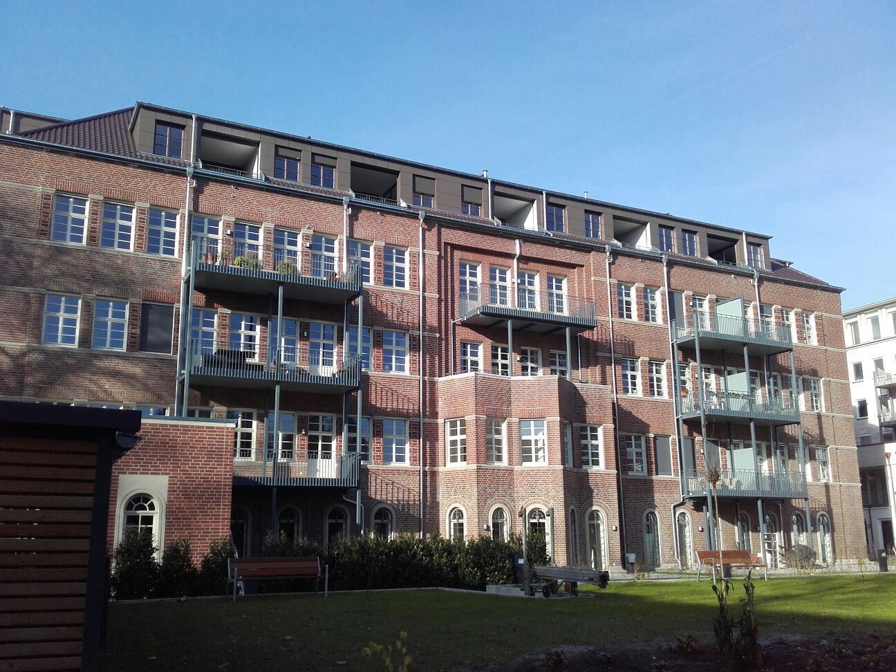 Altes Gebäude unter Denkmalschutz