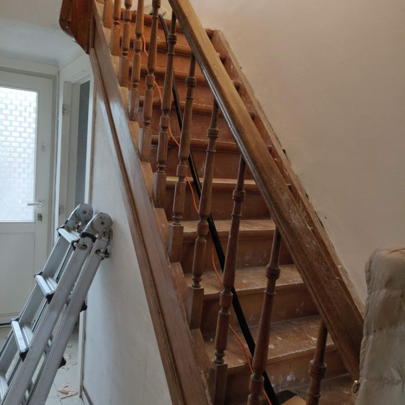 Trap luchtgommen Wingene