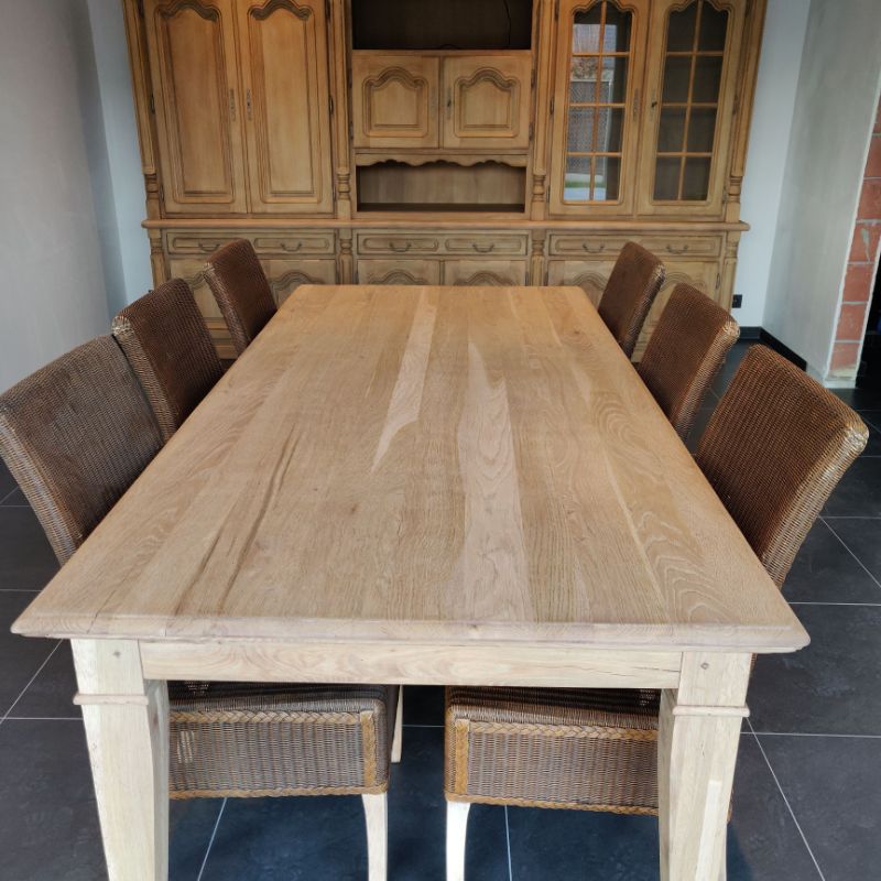 Gerenoveerde eettafel
