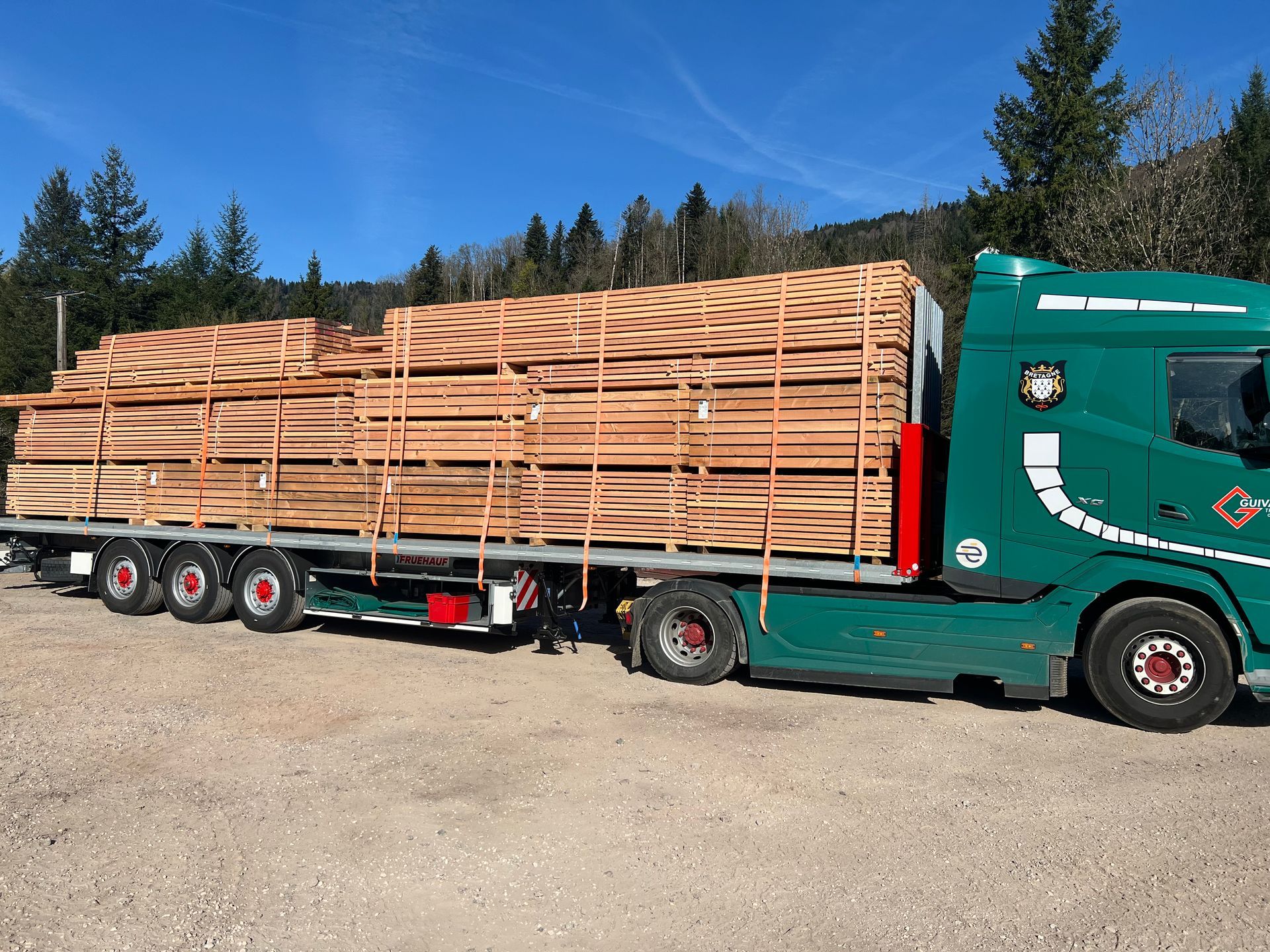Chargement camion