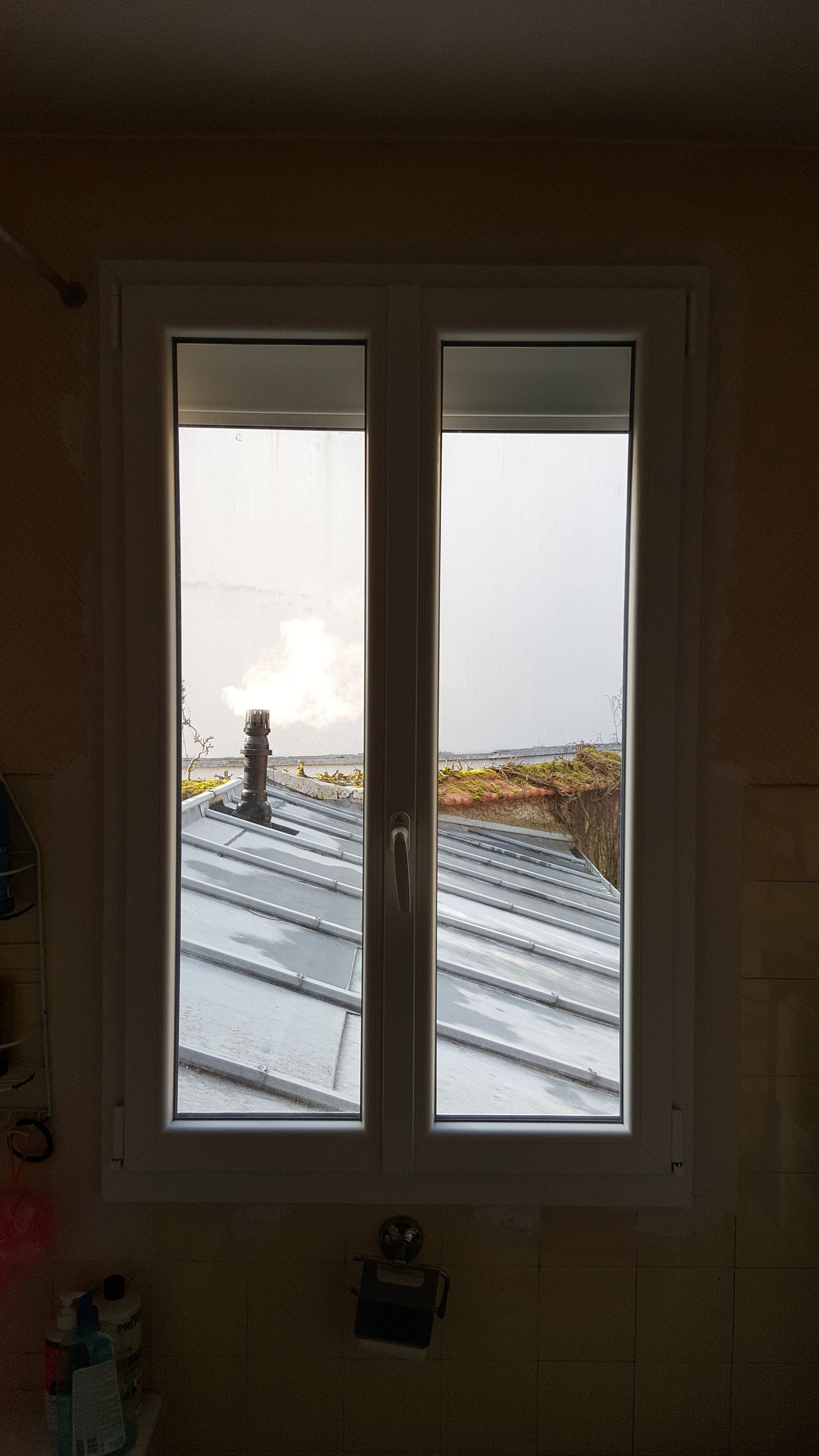 Avant remplacement de fenêtre