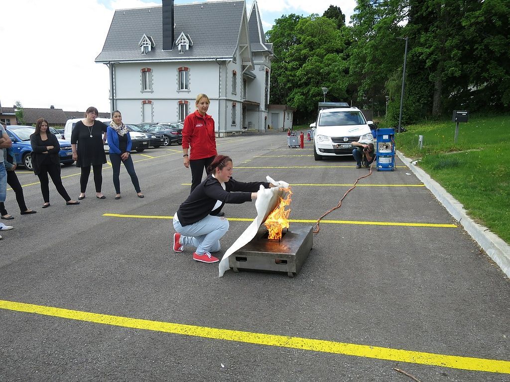 Crèche - Le Manège Enchanté - Formation incendie