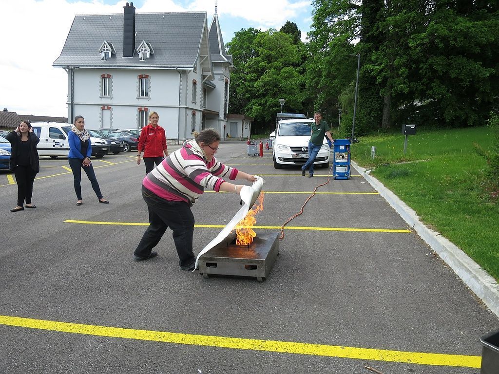 Crèche - Le Manège Enchanté - Formation incendie