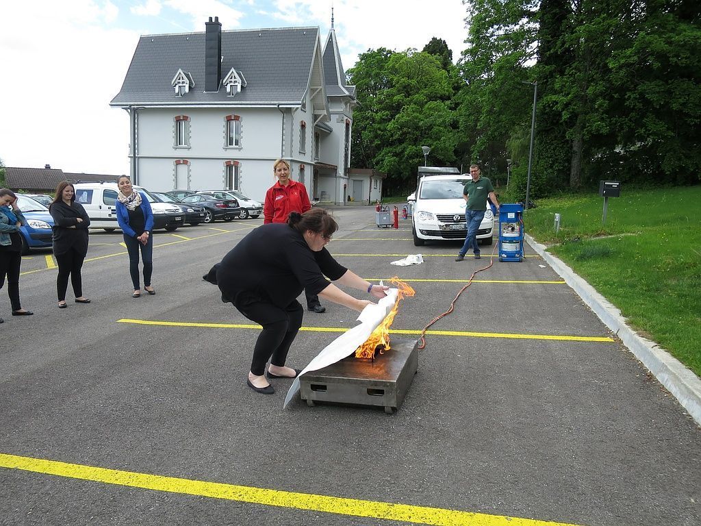 Crèche - Le Manège Enchanté - Formation incendie