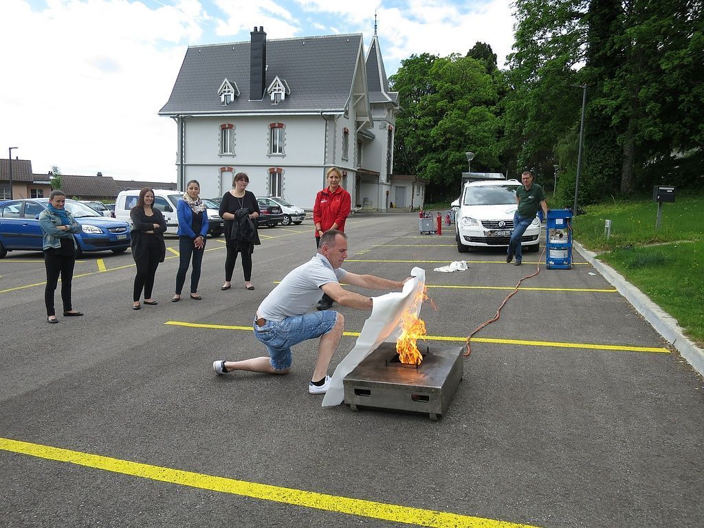 Crèche - Le Manège Enchanté - Formation incendie