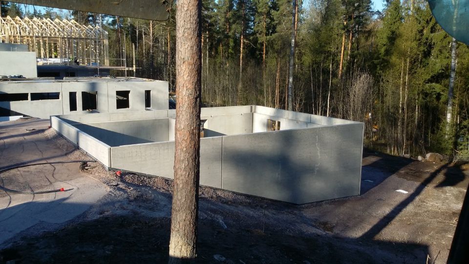 Rinnetalon perustukset