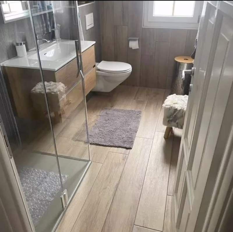 salle de bain rénovée