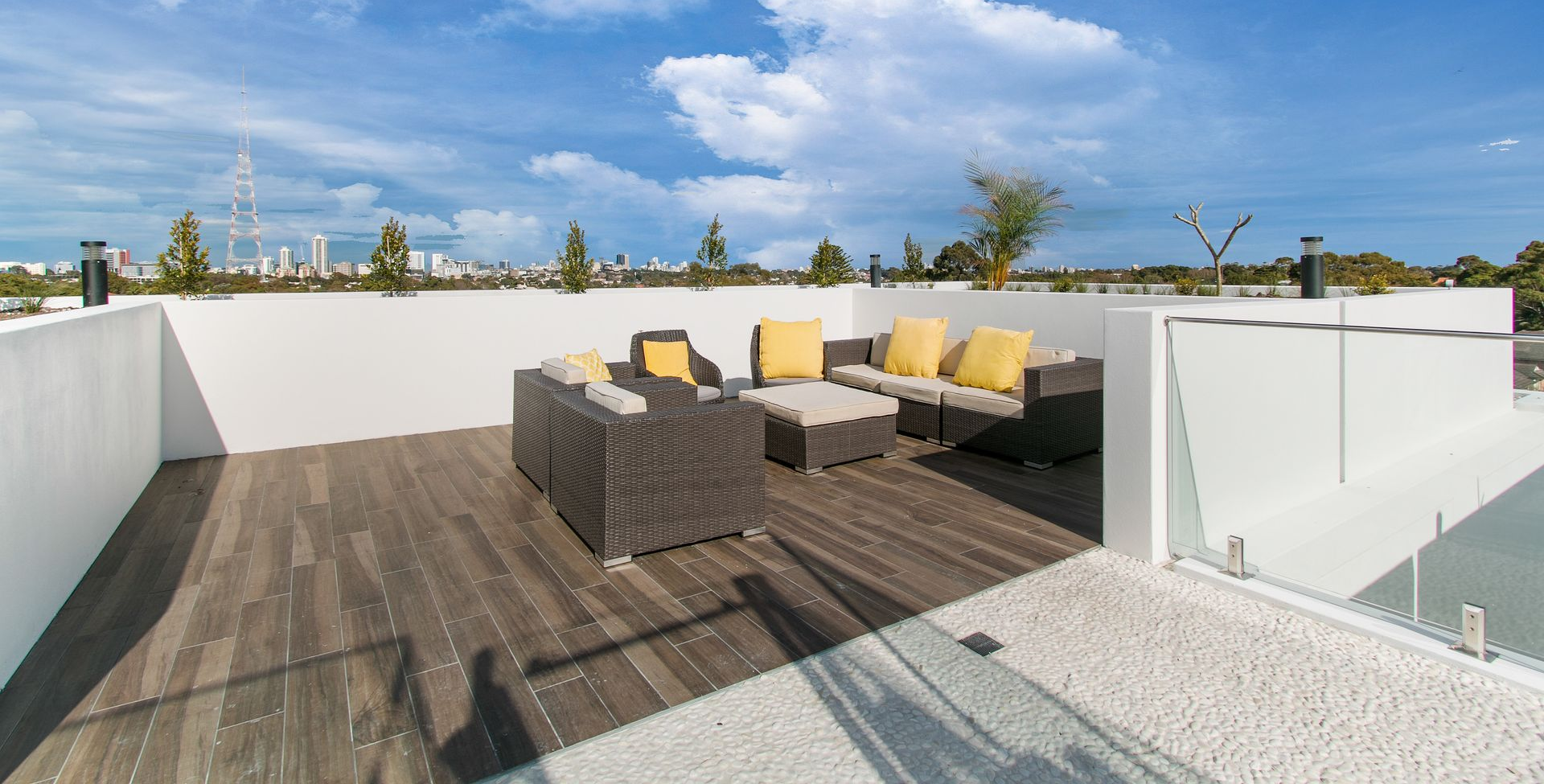 Un rooftop.