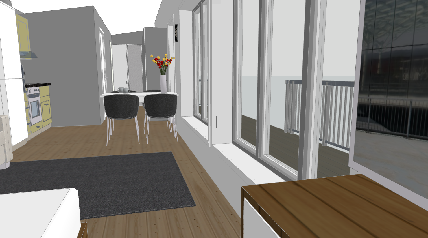 sisäkuva minitalosta