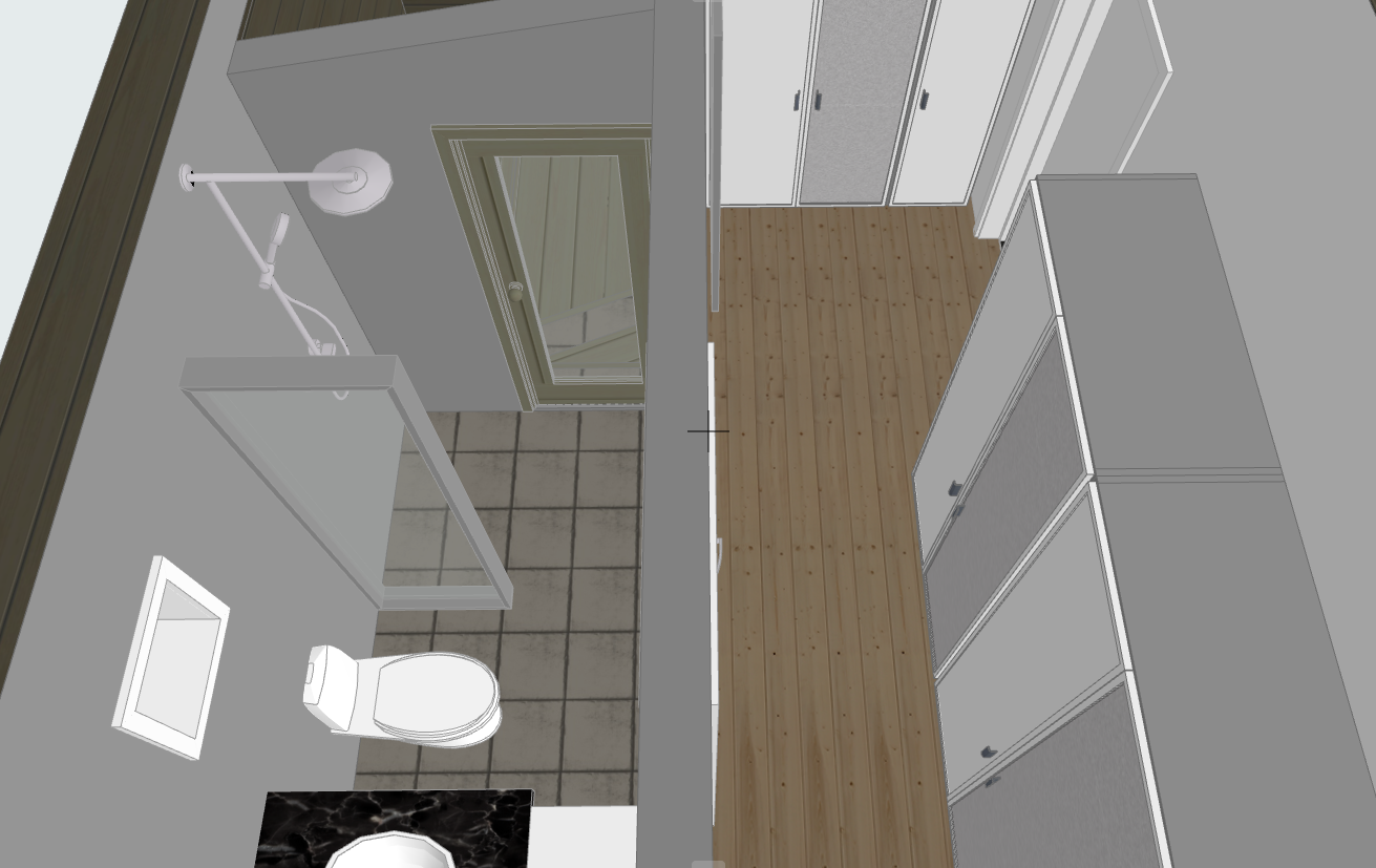 sisäkuva minitalosta