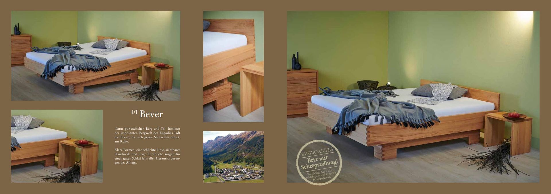 Bett Bever - SPONDA Natur + Handwerk