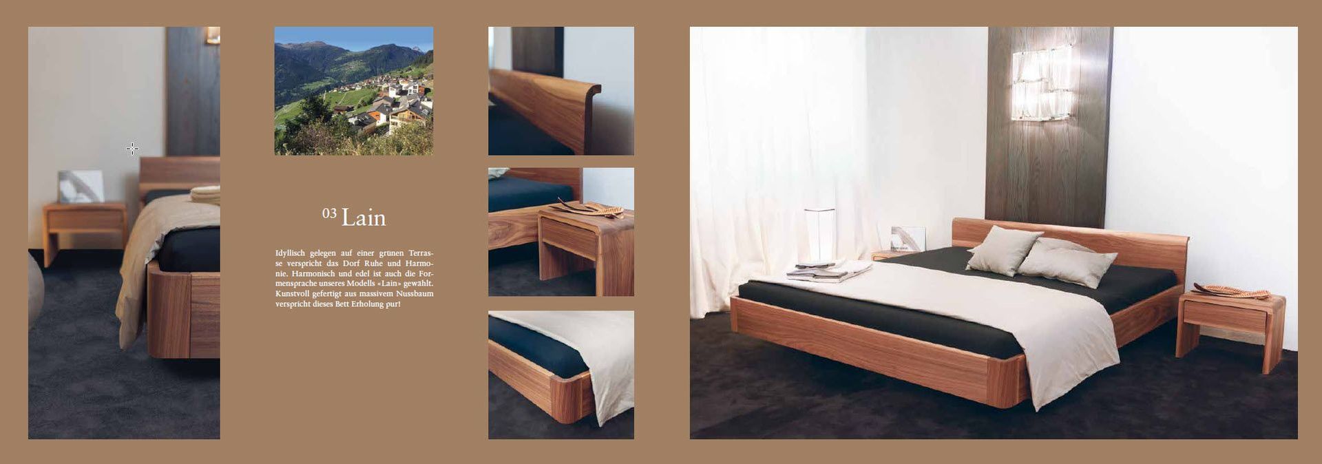 Bett Lain - SPONDA Natur + Handwerk