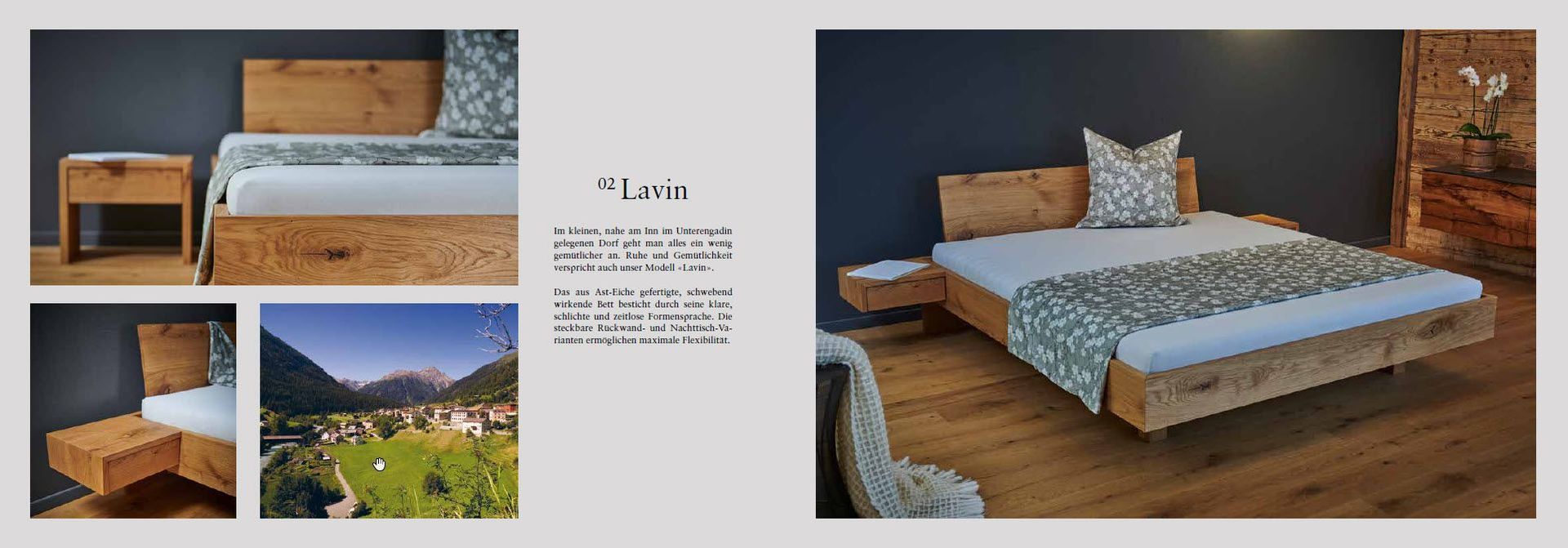 Bett Lavin - SPONDA Natur + Handwerk