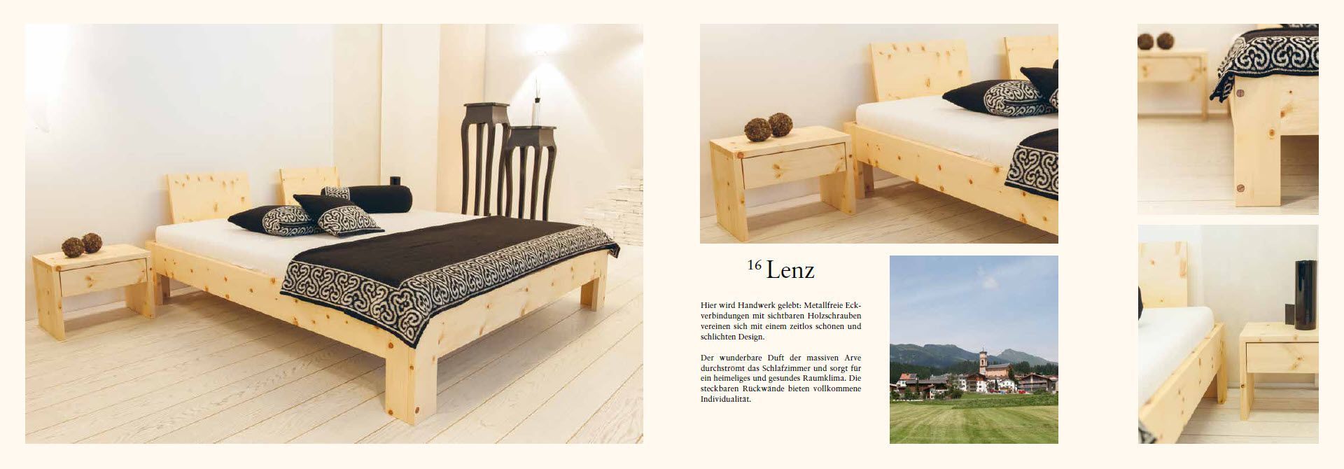 Bett Lavin - SPONDA Natur + Handwerk