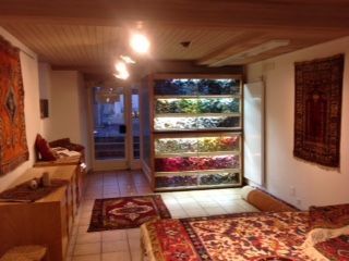 Atelier Innenbereich - Grau Orientteppich-Restaurationen in Richterswil - Claudia Grau 3