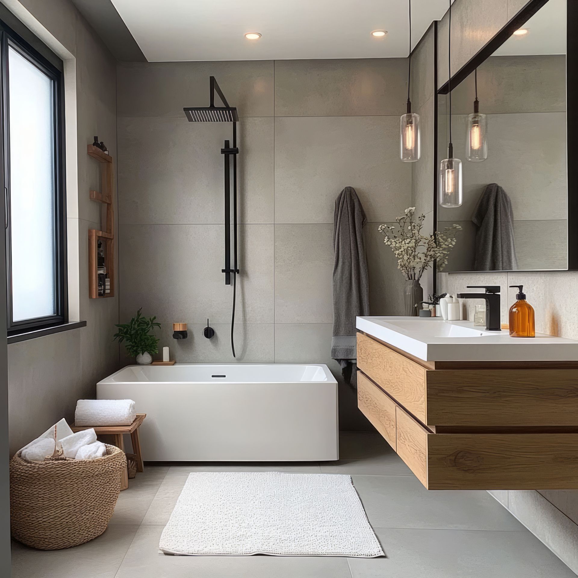 Une réfection de salle de bains