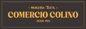 Un cartel que dice comercio colino.